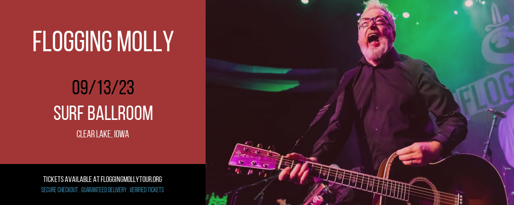 Flogging Molly at Flogging Molly Tour tickets Flogging Molly at Flogging Molly Tour