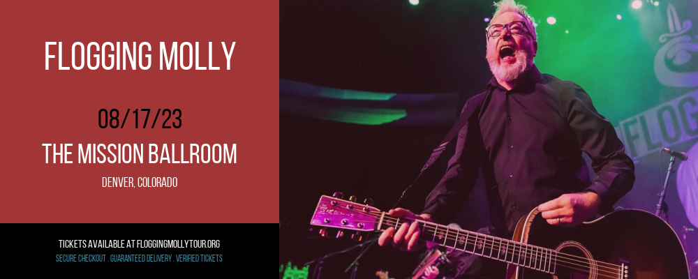 Flogging Molly at Flogging Molly Tour tickets Flogging Molly at Flogging Molly Tour